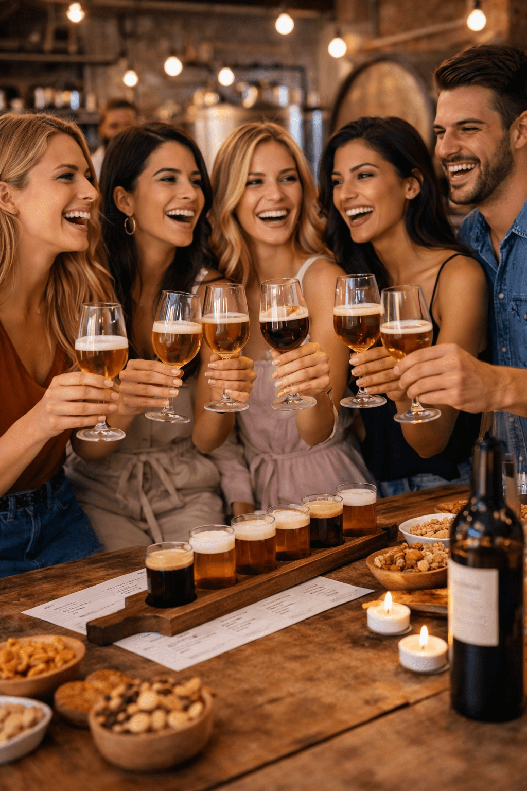 Cata de cervezas para despedidas en Sevilla