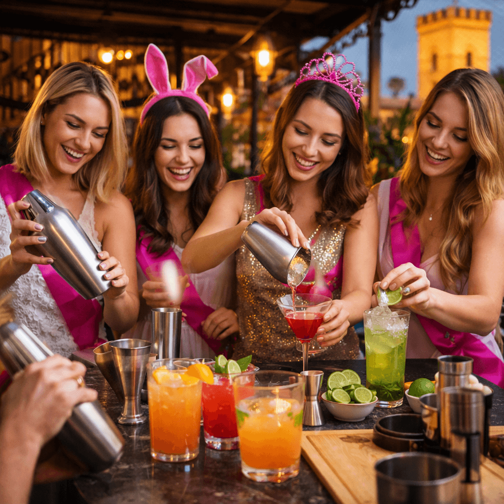 Cocktail party para despedidas en Sevilla